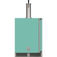 Hestan - GFDS Series 5.2 Cu. Ft. Single Faucet Beverage Cooler Kegerator - Bora Bora - Front_Zoom