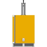 Hestan - GFDS Series 5.2 Cu. Ft. Single Faucet Beverage Cooler Kegerator - Sol - Front_Zoom