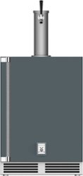 Hestan - GFDS Series 5.2 Cu. Ft. Single Faucet Beverage Cooler Kegerator - Pacific fog - Front_Zoom