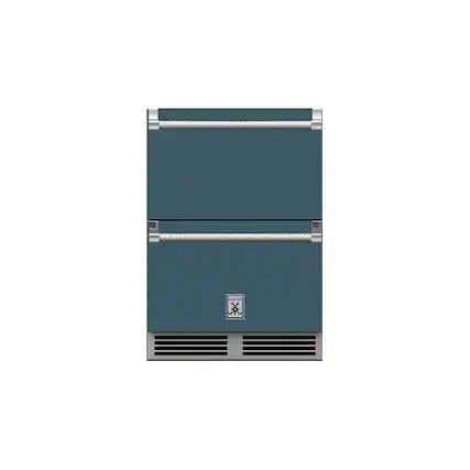 Front. Hestan - 5.2 Cu. Ft. Mini Fridge - Pacific Fog.