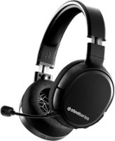 SteelSeries - Arctis 1 Wireless Stereo Gaming Headset for PC - Black - Front_Zoom