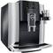 Jura - E8 12-Cup Coffeemaker - Black/Chrome-Angle_Standard