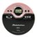 Front Zoom. Studebaker - Portable CD Player with FM Radio - Pink/Black.