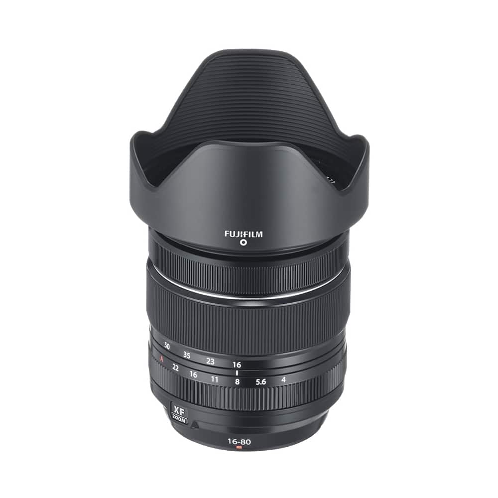 Angle. Fujifilm - XF 16-80mm f/4.0 R OIS WR Optical Zoom Lens - Black.