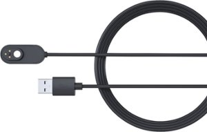 8' Indoor Magnetic Charging Cable for Arlo Ultra/Pro 3 Wire-Free Security Cameras - Black - Front_Zoom