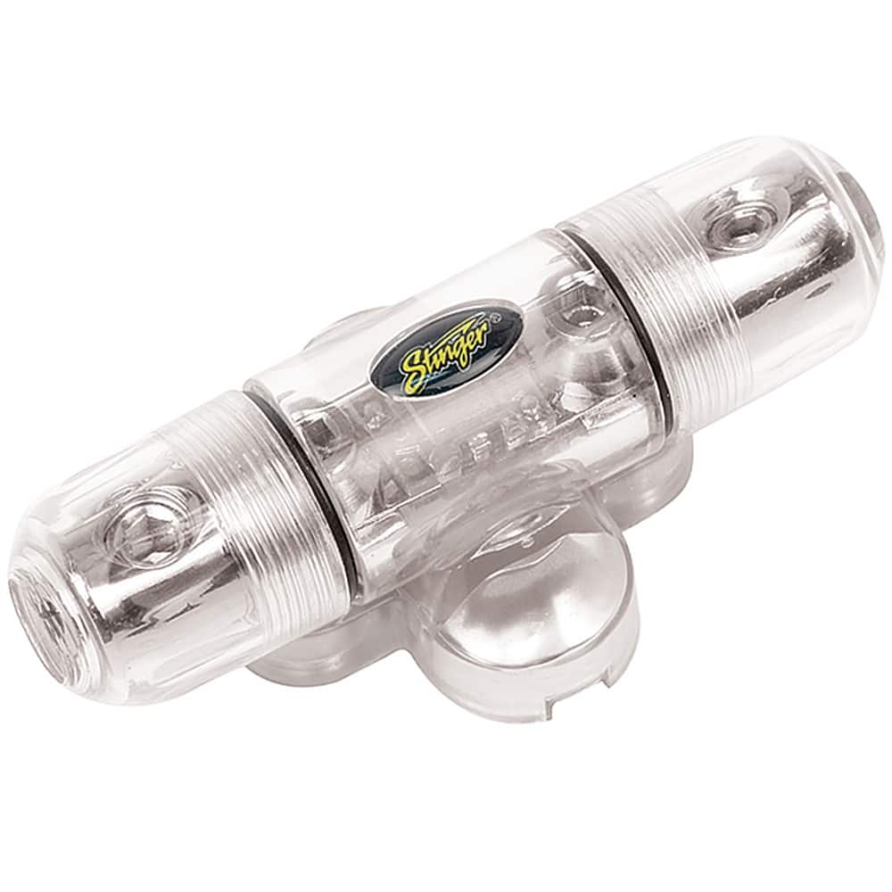 Alt View 15. Stinger - 4000 Series 4GA Power Amplifier Wiring Kit for Car Audio Systems up to 1500W/150A - Red.