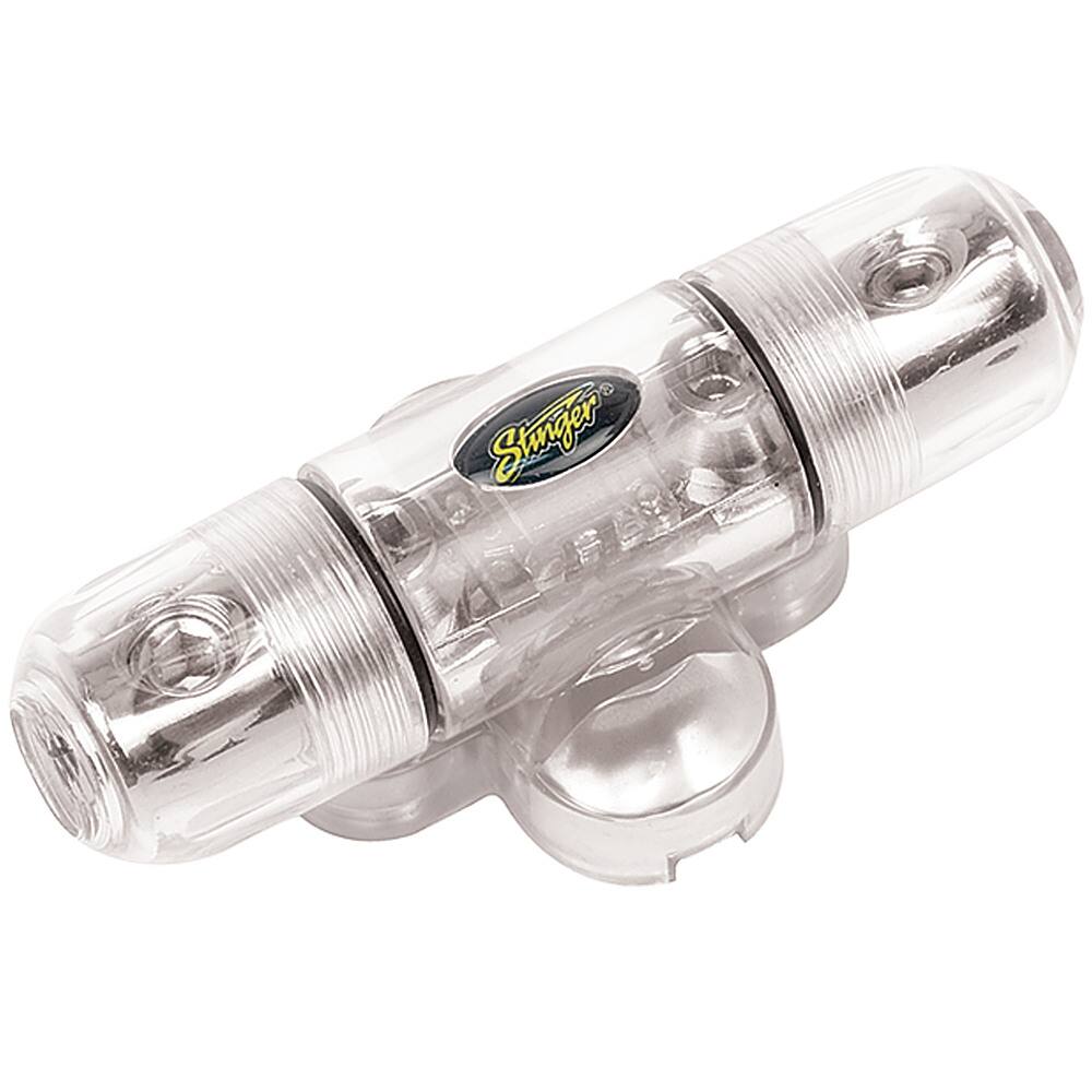 Alt View 15. Stinger - 4000 Series 4GA Power Amplifier Wiring Kit for Car Audio Systems up to 1500W/150A - Red.