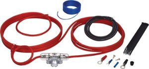 Stinger - 4000 Series 8GA Power Amplifier Wiring Kit for Car Audio Systems up to 600W/60A - Red - Front_Zoom