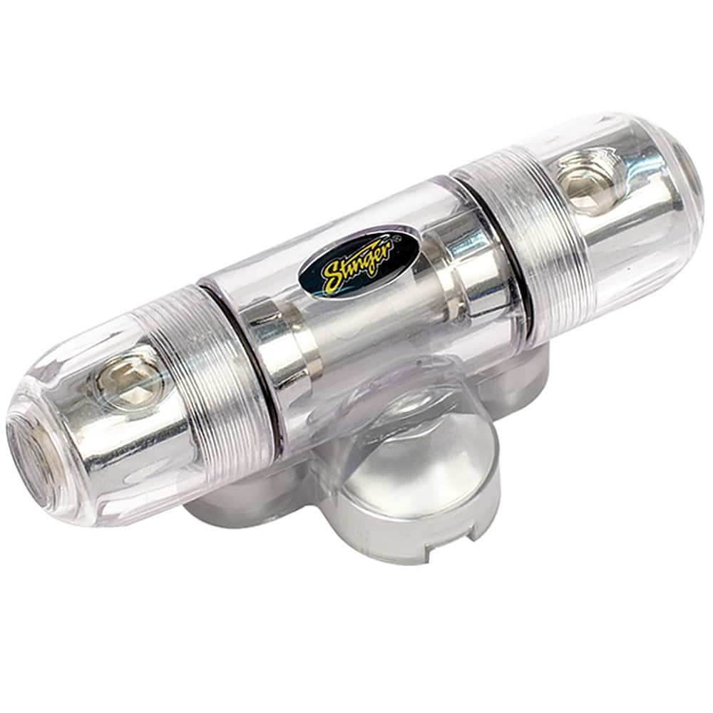 Alt View 15. Stinger - 4000 Series 8GA Power Amplifier Wiring Kit for Car Audio Systems up to 600W/60A - Red.