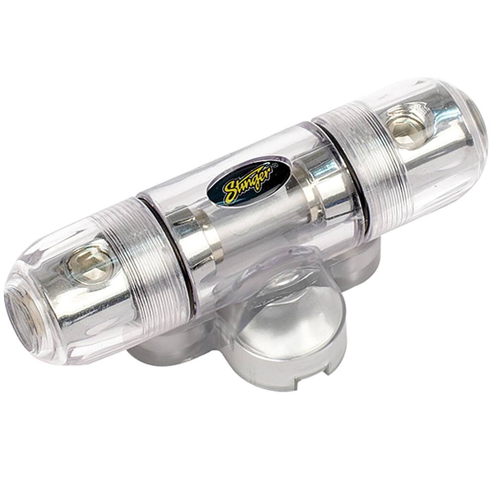 Alt View 15. Stinger - 4000 Series 8GA Power Amplifier Wiring Kit for Car Audio Systems up to 600W/60A - Red.