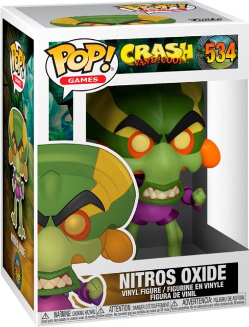 Front Zoom. Funko - POP! Games: Crash Bandicoot - Nitros Oxide.