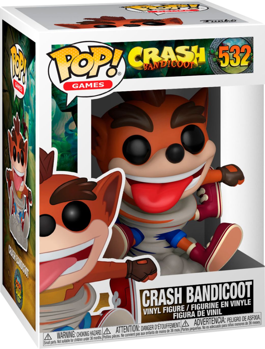 crash bandicoot pop figure