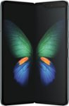 Front Zoom. Samsung - Galaxy Fold - Space Silver (AT&T).