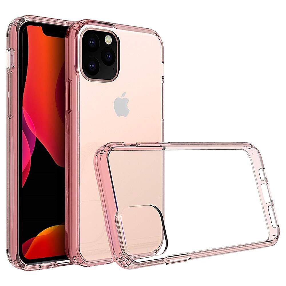 Angle. SaharaCase - Crystal Series Case for Apple iPhone 11 Pro - Rose Gold Clear.
