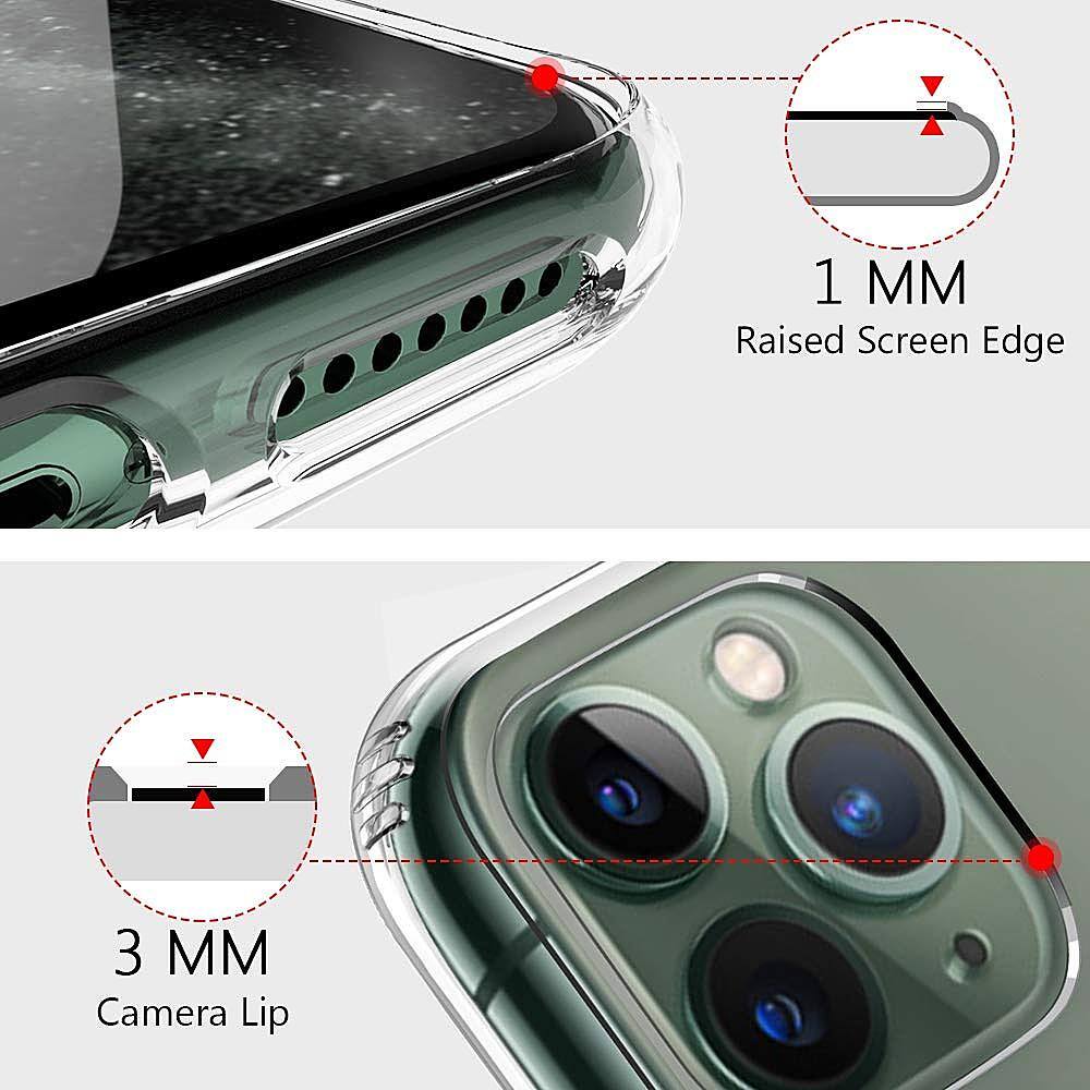 Angle. SaharaCase - Crystal Series Case for Apple® iPhone® 11 Pro - Clear.