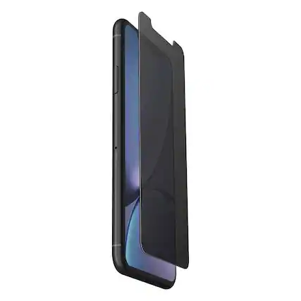Angle. SaharaCase - HD Privacy Glass Screen Protector for Apple iPhone 11 and XR - Clear.