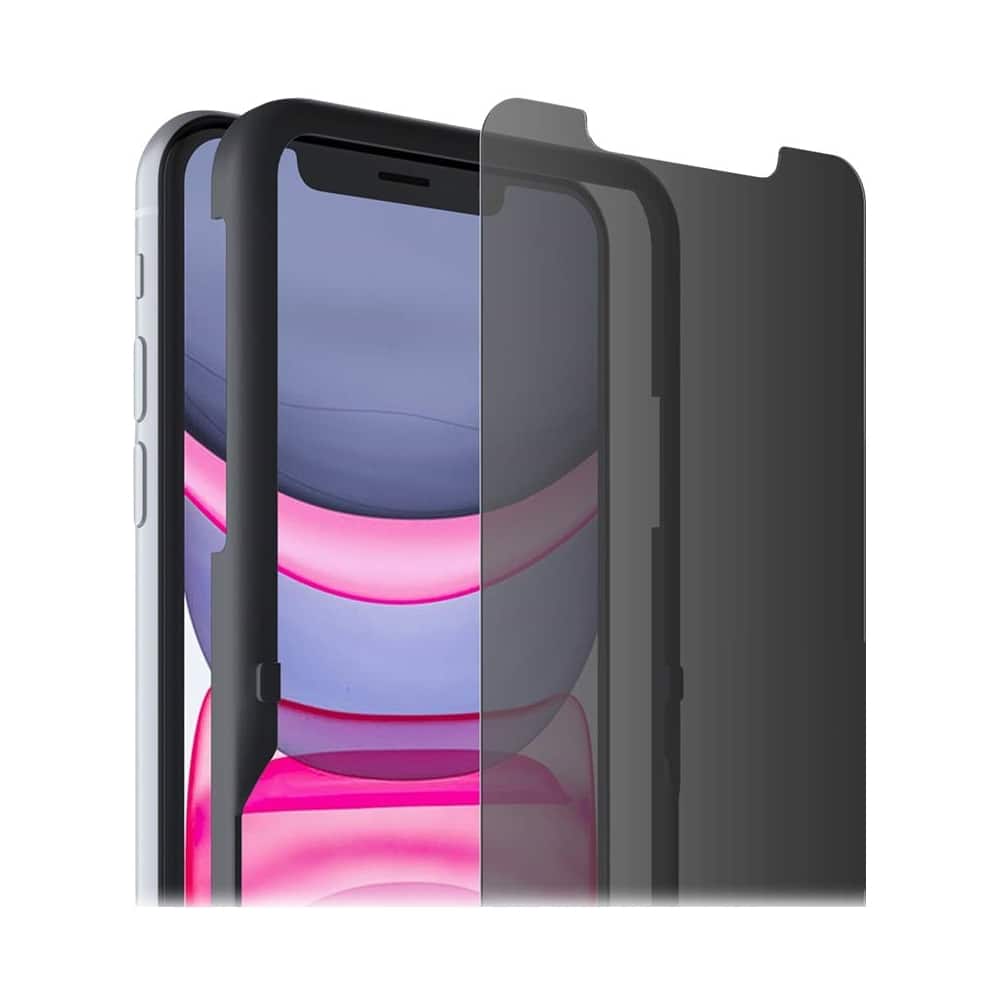 Alt View 13. SaharaCase - HD Privacy Glass Screen Protector for Apple iPhone 11 and XR - Clear.