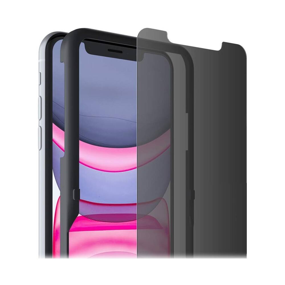 Alt View 13. SaharaCase - HD Privacy Glass Screen Protector for Apple iPhone 11 and XR - Clear.