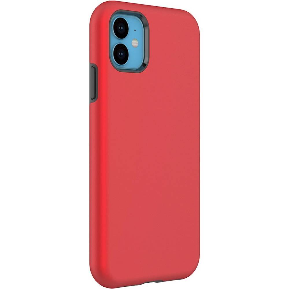Angle. SaharaCase - Classic Series Case for Apple® iPhone® 11 - Viper Red.