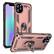 Angle. SaharaCase - Military Series Case for Apple® iPhone® 11 Pro Max - Rose Gold.