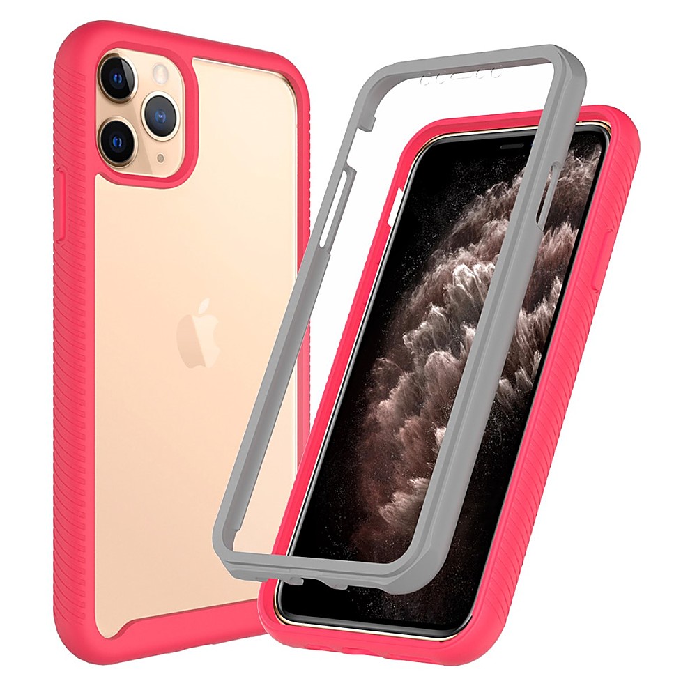 Angle View: SaharaCase - Full Protection Series Case for Apple® iPhone® 11 Pro - Rose Clear