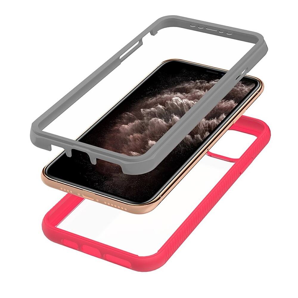 Alt View 2. SaharaCase - Full Protection Series Case for Apple iPhone 11 Pro Max - Rose Clear.