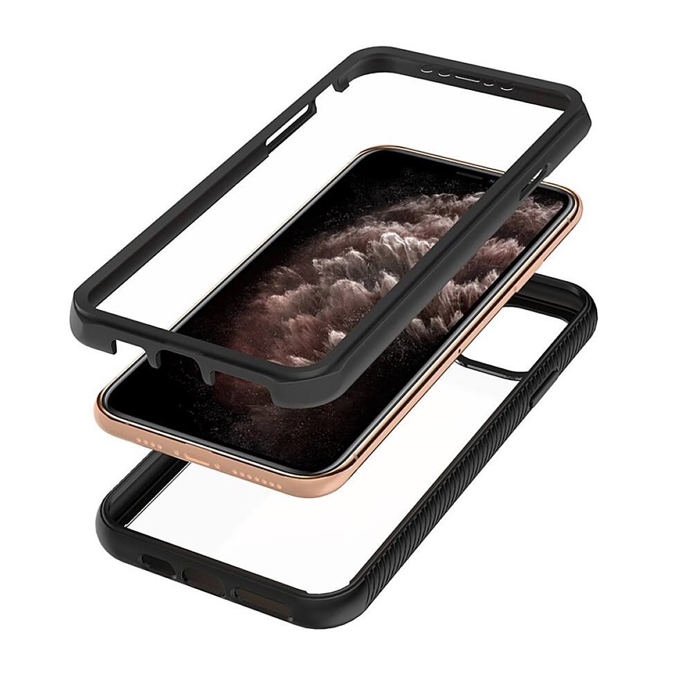 Alt View 2. SaharaCase - Full Protection Series Case for Apple® iPhone® 11 Pro Max - Black.