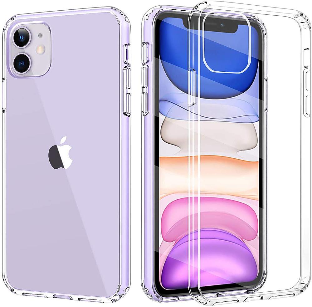 Angle View: SaharaCase - Crystal Series Case for Apple® iPhone® 11 - Clear