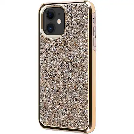 Left. SaharaCase - Sparkle Series Case for Apple® iPhone® 11 - Champagne.