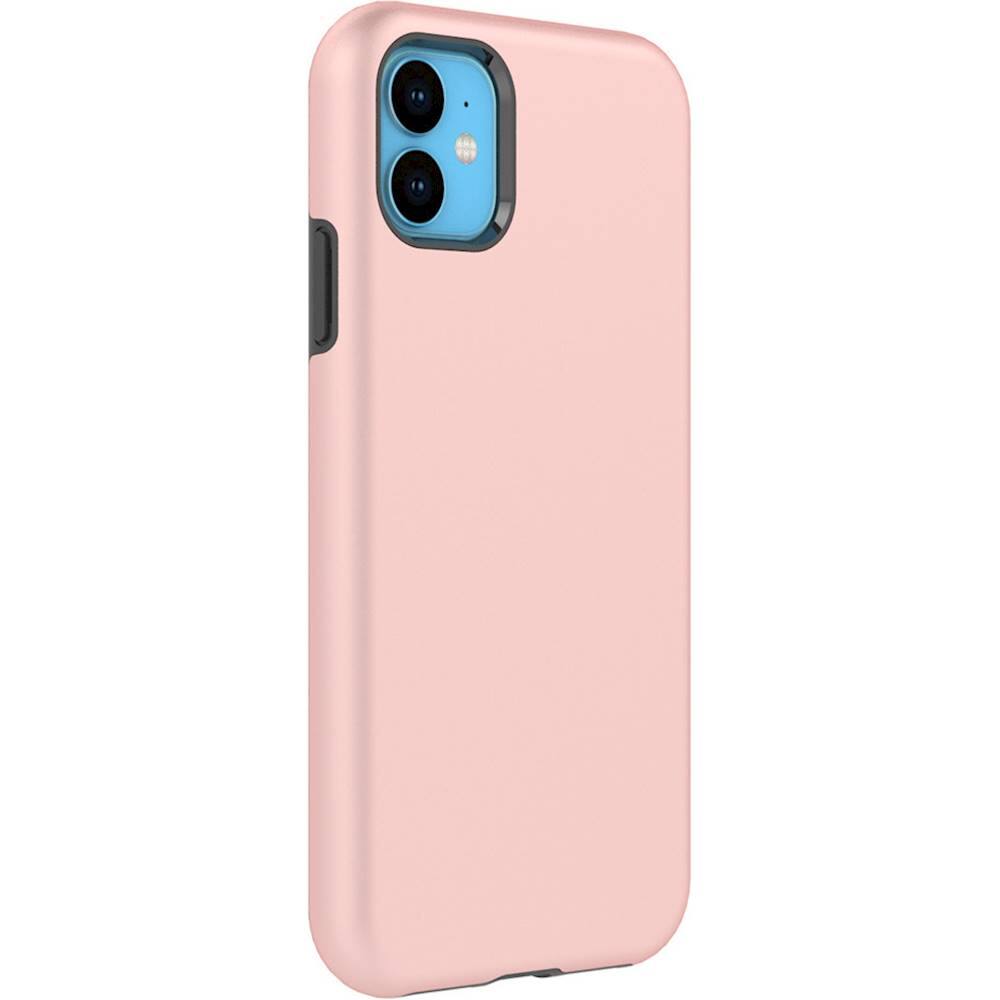 Angle. SaharaCase - Classic Series Case for Apple® iPhone® 11 - Rose Gold.