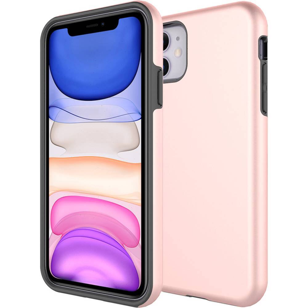 Alt View 11. SaharaCase - Classic Series Case for Apple® iPhone® 11 - Rose Gold.