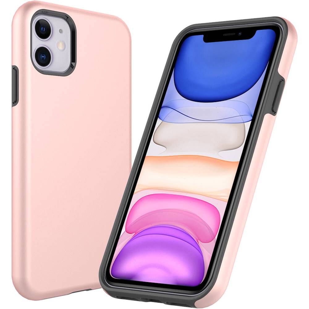 Alt View 12. SaharaCase - Classic Series Case for Apple® iPhone® 11 - Rose Gold.