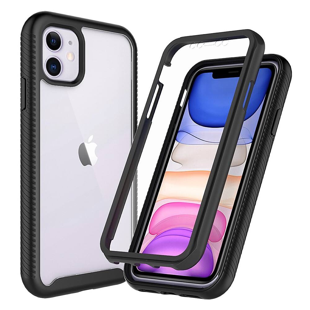 Angle. SaharaCase - Full Protection Series Case for Apple® iPhone® 11 - Black.