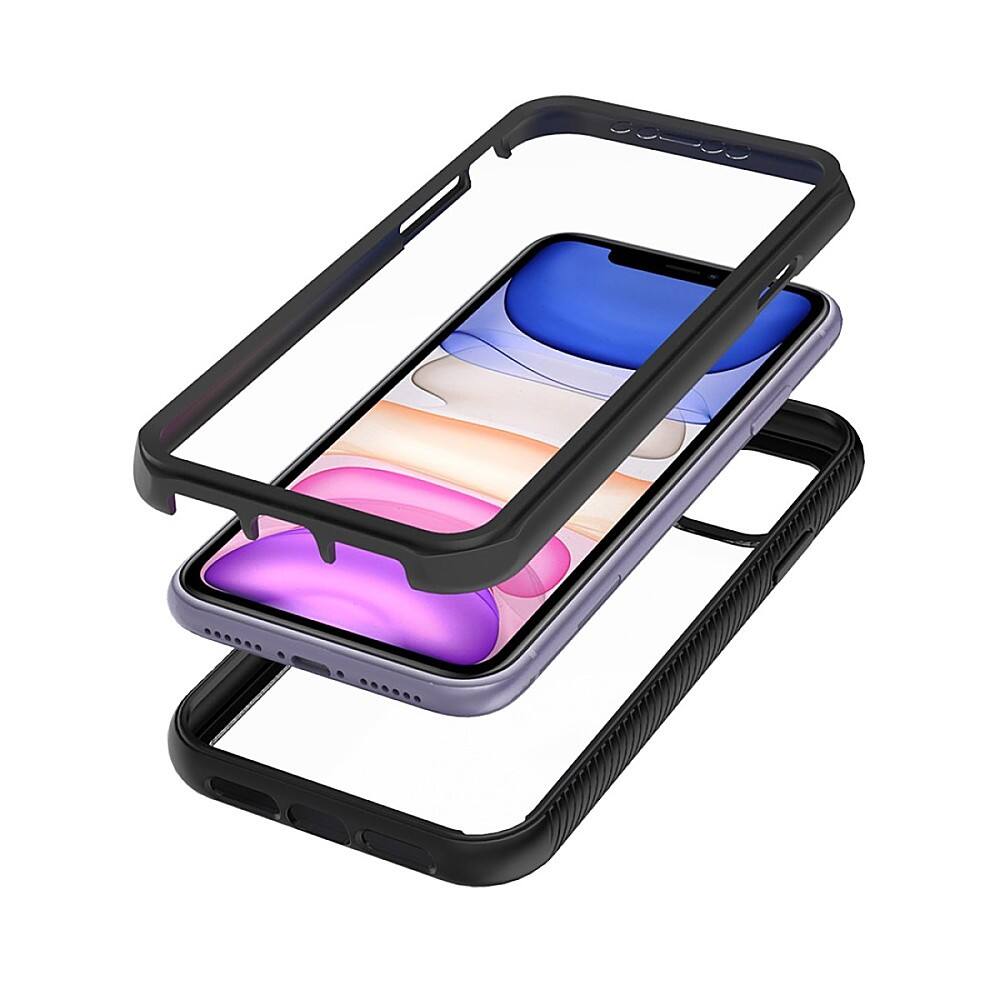 Alt View 3. SaharaCase - Full Protection Series Case for Apple® iPhone® 11 - Black.