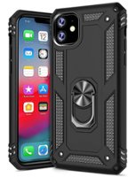 SaharaCase - Military Series Case for Apple® iPhone® 11 - Black - Front_Zoom