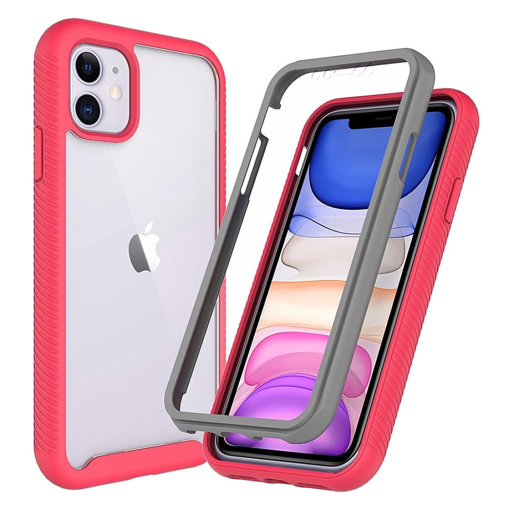 Angle View: SaharaCase - Full Protection Series Case for Apple® iPhone® 11 - Rose Clear