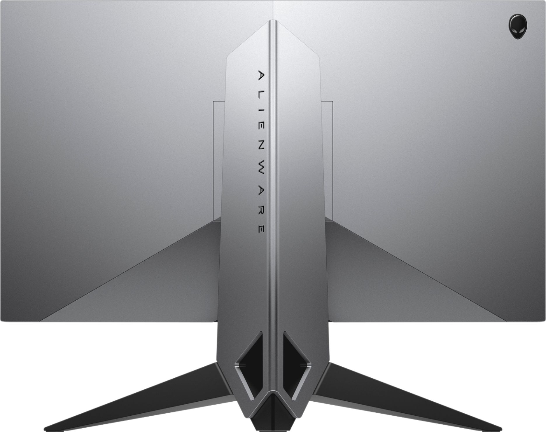 Back View: Alienware - Geek Squad Certified Refurbished 25" LED FHD FreeSync Monitor - Black