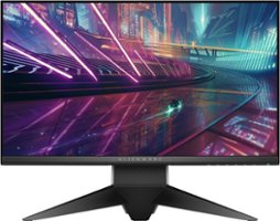 Alienware - Geek Squad Certified Refurbished 25" LED FHD FreeSync Monitor - Black - Front_Zoom