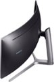 Alt View Zoom 12. Samsung - Geek Squad Certified Refurbished 49" LED Curved FHD FreeSync Monitor with HDR - Matte Dark Blue/Black.
