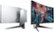 Alt View 12. Alienware - Geek Squad Certified Refurbished 34" IPS LED Curved UltraWide QHD G-SYNC Monitor - Epic Silver.