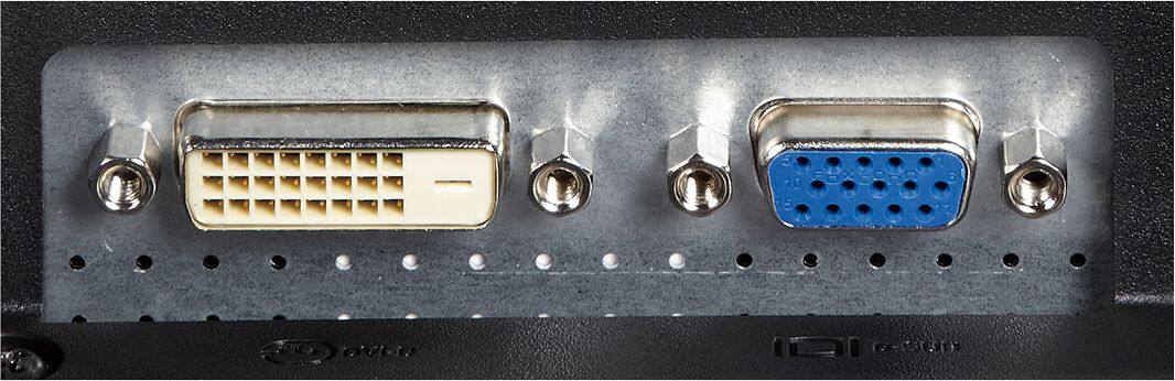 Back. Dell - Geek Squad Certified Refurbished 20" LED Monitor - Black.