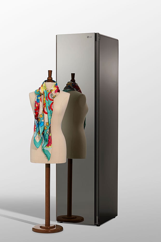 Alt View 17. LG - Styler Smart Steam Clothing Care System - Mirror Finish.