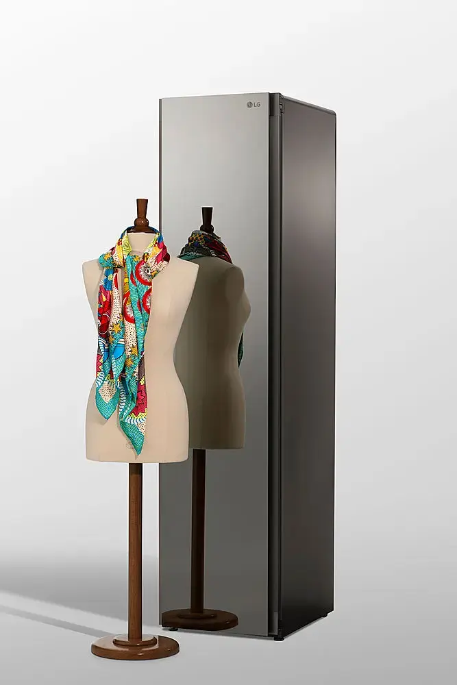 Alt View 17. LG - Styler Smart Steam Clothing Care System - Mirror Finish.