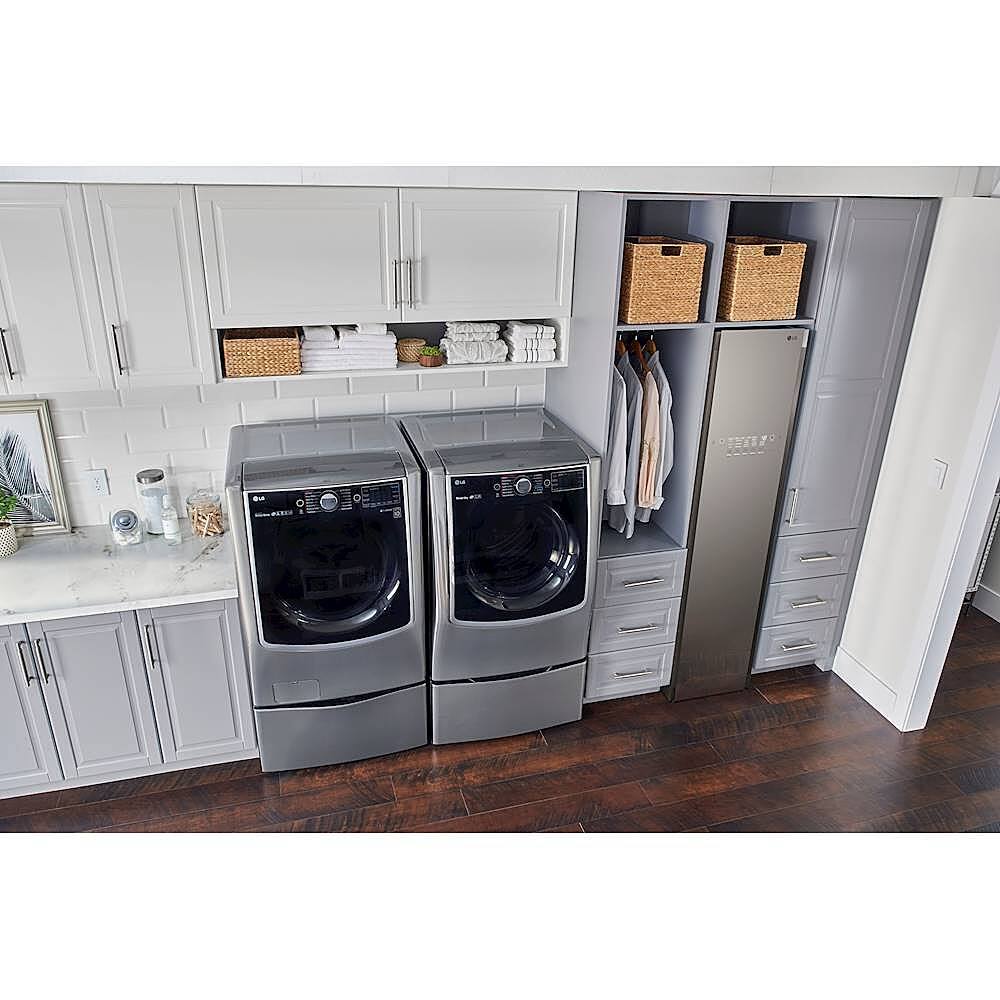 Alt View 22. LG - Styler Smart Steam Clothing Care System - Mirror Finish.