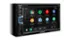 Angle. Alpine - 6.5" - Android Auto/Apple® CarPlay™ - Built-in Navigation - Bluetooth - In-Dash CD/DVD/DM Receiver - Black.