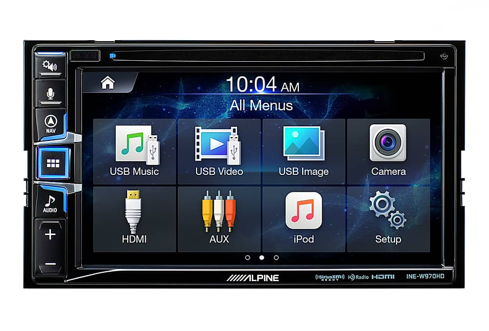 Alt View 13. Alpine - 6.5" - Android Auto/Apple® CarPlay™ - Built-in Navigation - Bluetooth - In-Dash CD/DVD/DM Receiver - Black.