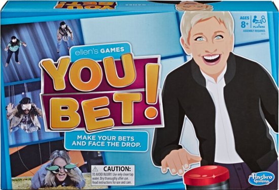 bevind zich Van rit Hasbro Ellen's s You Bet Party Game E6776 - Best Buy