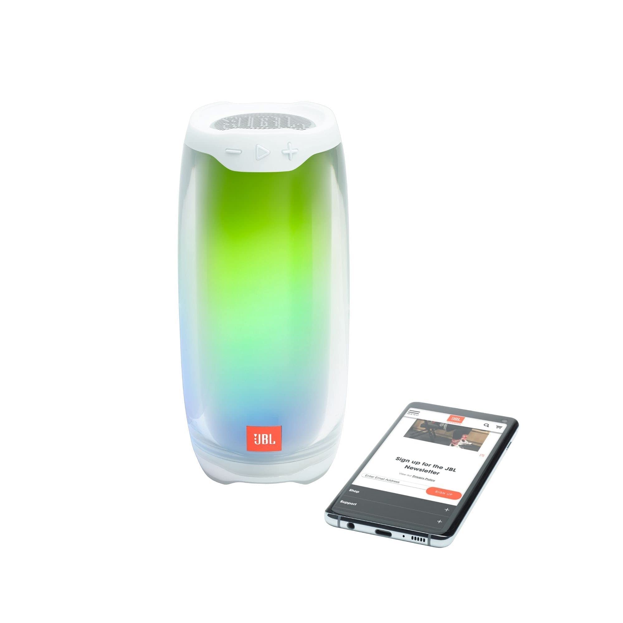 JBL Pulse 4 Waterproof Portable Bluetooth Speaker with Light