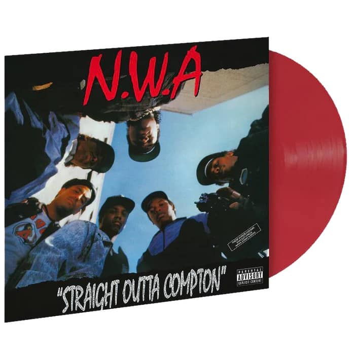 Customer Reviews: Straight Outta Compton [Red Vinyl LP] [LP] VINYL ...