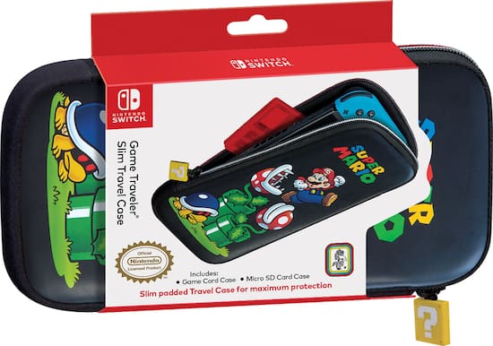 Rds Industries Game Traveler Slim Travel Case For Nintendo Switch Super Mario Nns15sm Best Buy Rds Industries Game Traveler Slim Travel Case For Nintendo Switch Super Mario Nns15sm Best Buy